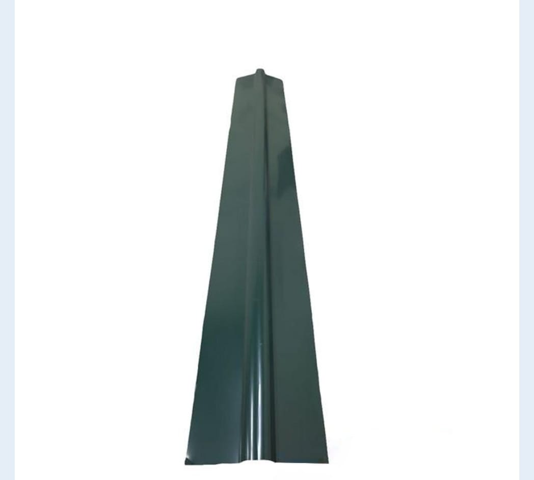 Dark Green Steel Ridge Flashing (3m)